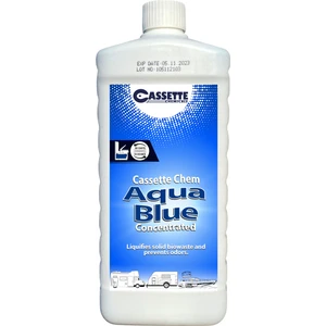Karavan Tekne Tuvalet Kimyasalı Chem Aqua Blue Concentrated Kasetli ve Portatif Tuvalet Atık Parçalayıcı Koku Giderici
