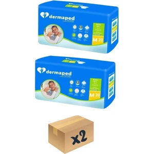 Yetişkin Hasta Bezi Bel Bantlı Orta Boy (M) Beden Süper Emici  Paket 30*2 60 Adet