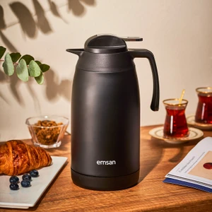 New Vega Termos Mat Siyah 2.1 Litre
