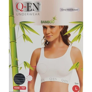 Geniş Askılı Yarım Büstiyer, Bamboo Kod 707-2379, M, Ten