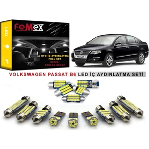 Volkswagen Passat B6 LED Iç Aydınlatma Ampul Seti Femex Parlak Beyaz