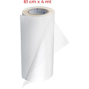 Şeffaf Yapışkanlı Folyo 61 cm x 4 Metre
