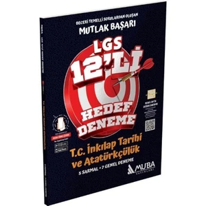 Muba Yayınları 8. Sınıf LGS T.C. Inkılap Tarihi ve Atatürkçülük 12 Li Hedef Deneme