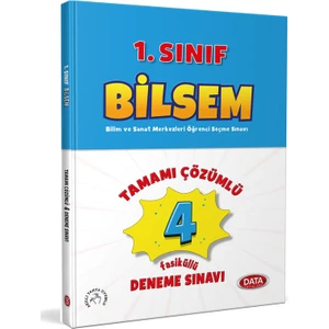 Data Yayınları 1. Sınıf Bilsem 4 Deneme
