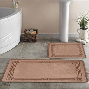 Klasik Desen 2li Banyo Paspas Takımı