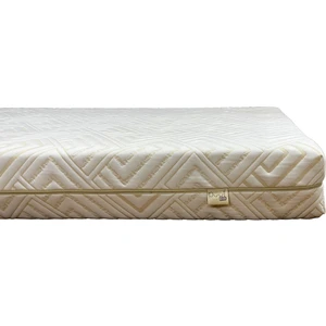 Puuf Sleep Orto Bebek Yatağı Organik Pamuk Malzeme ile 15 cm Yükseklikte Krem Renk