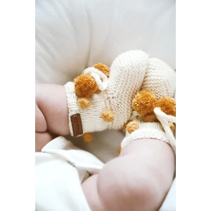 Ohlala Koala Ponponlu Bebek Patiği Model 2