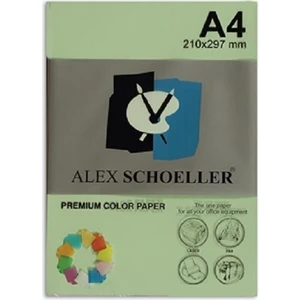 Alex Schoeller A4 Fotokopi Kağıdı 500 Lü Lagün 530 Yeşil