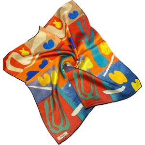 Turkish Silk Store Henri Matisse Sebzeler Ipek Bandana Fular