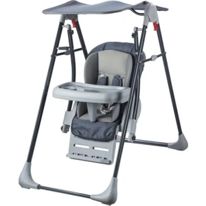 Baby Care Lüks Festival Salıncak Gri 120 Cm Dış Mekan İçin Konforlu Tasarım