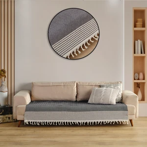 Sofia Koltuk Örtüsü 115X200 cm Siyah