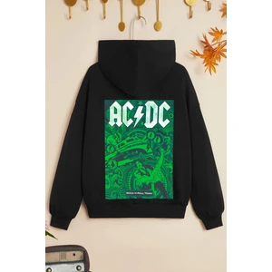 Çocuk Acdc Baskılı Sweatshirt
