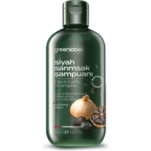 Greenlabel Siyah Sarımsak Şampuanı 400 ml