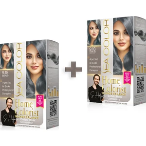 Sea Color Homecolorist 9.18 Pastel Kül Saç Boyası