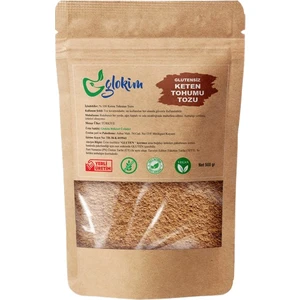 Keten Tohumu Tozu 500 gr - Glutensiz