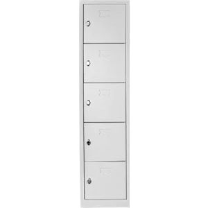 Ofis 5 Gözlü Öğretmen Öğrenci Dolabı Gri