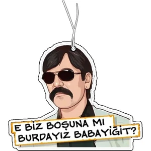 Kurtlar Vadisi Pala Babayiğit Tasarımlı Dekoratif Oto Kokusu