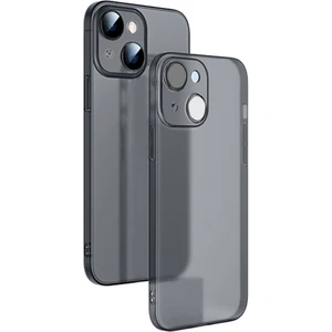 iPhone 14 Plus 6.7inch Frosted Glass Şeffaf Kamera Korumalı Kılıf
