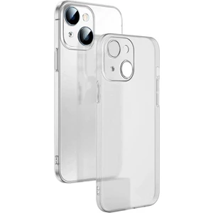 iPhone 14 Plus 6.7inch Frosted Glass Şeffaf Kamera Korumalı Kılıf