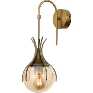 Avonnı AP-60161-1E Eskitme Kaplama Aplik E27 Metal Cam 13X18CM