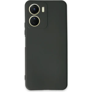 Happycase Vivo Y16 Kılıf First Silikon - Koyu Yeşil