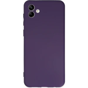 Happycase Samsung Galaxy A04 Kılıf First Silikon - Mor