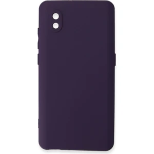Happycase Tcl L7 Kılıf First Silikon - Mor
