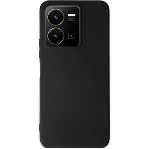 Happycase Vivo Y22S Kılıf First Silikon - Siyah