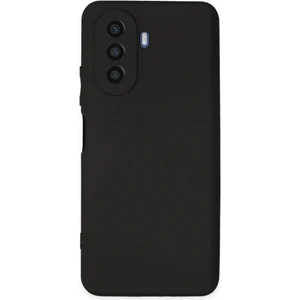 Happycase Huawei Nova Y70 Kılıf First Silikon - Siyah