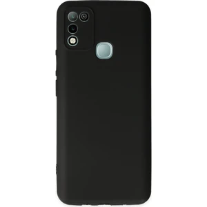Happycase Infinix Hot 11 Play Kılıf First Silikon - Siyah