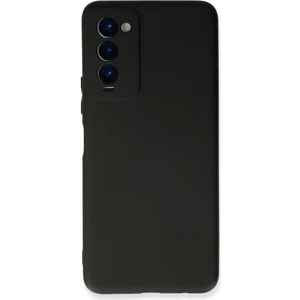 Happycase Tecno Camon 18 Kılıf First Silikon - Siyah