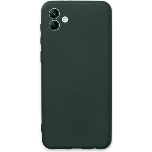 Happycase Samsung Galaxy A04 Kılıf First Silikon - Koyu Yeşil