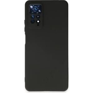 Happycase Xiaomi Redmi Note 11 Pro Kılıf First Silikon - Siyah