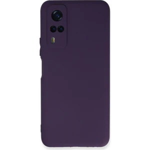 Happycase Vivo Y53S Kılıf First Silikon - Mor