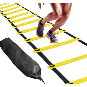 Spor Malzemecisi antrenman Merdiveni Ayarlanabilir 4 Metre Uzunluk Moblen 10 Adet Basamaklı Çantalı