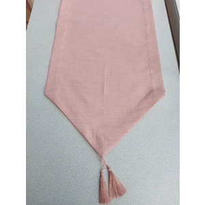 HY Desing Pudra Simli Püsküllü Runner