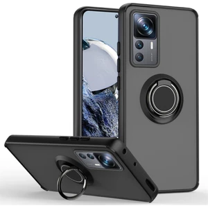 Xiaomi 12T Pro Kılıf Yüzüklü Montreal Standlı Sert Silikon