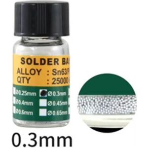 0.3MM/25.000 Lehim Topu (Bga Anakart Chipset Tamiri)