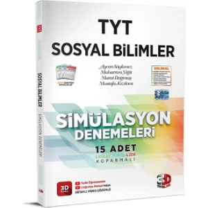 3D Yayınları TYT Sosyal Bilimler Simülasyon Denemeleri - TYT Deneme