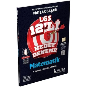 Muba Yayınları 8. Sınıf LGS Matematik 12'li Hedef Deneme