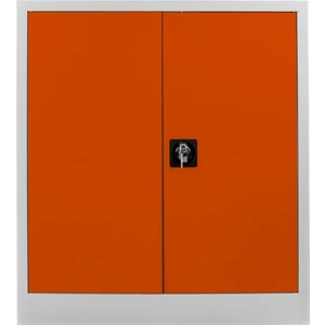 100 Lük Dosya Dolabı Gri Turuncu