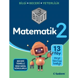 Tudem Yayınları 2. Sınıf 3 Boyut Matematik
