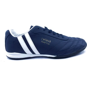 134 Lacivert-Beyaz Erkek Halı Saha Futbol Ayakkabı