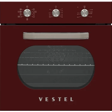 Vestel AF-6682 Retro Bordo 69 Lt A Enerji Sınıfı Ankastre