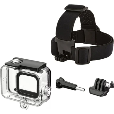 Gplus GO209 Gopro Hero 13 Hero 12 Hero 11 Hero 10 Hero 9 Black Uyumlu 60 Metre Su Geçirmez Koruyucu