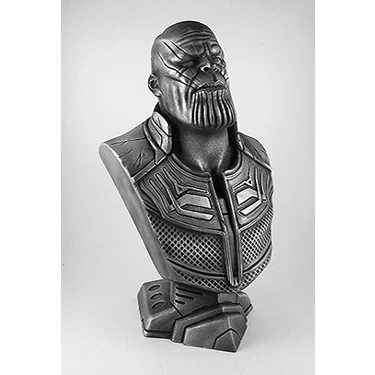 Stdeta 10 cm Thanos Büstü Plastik Figürü İnfinity War Koleksiyonluk Renkli