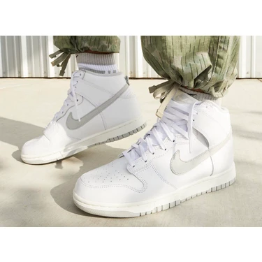 Nike Dunk High Neutral Grey Kadın Spor Ayakkabı DD1869-111 Fiyatı
