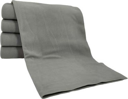 Ecotton Works Polar Şal Açık Gri 5 Adet Cafe Restaurant Şal