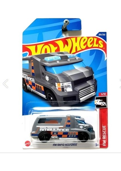 Hot Wheels Tekli Arabalar Hw Rapıd RESPONSE-HCX79