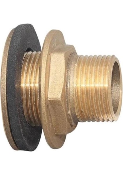 Sarı Pirinç Depo Rekoru Kısa 1 1/2"